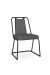 Amisco's Cassidy Black Dining Chair Upholstered