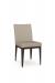 Amisco's Pedro Modern Dining Chair in Bronze