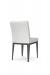 Amisco's Pedro Modern Dining Chair with Geometric Fabric