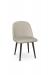 Amisco's Zahra Modern Dining Chair in Brown