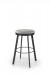 Trica's Ally Backless Swivel Bar Stool with Round Seat