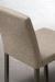 Trica's Basso Upholstered Modern Bar Stool and Deep Seat Close Up Tan