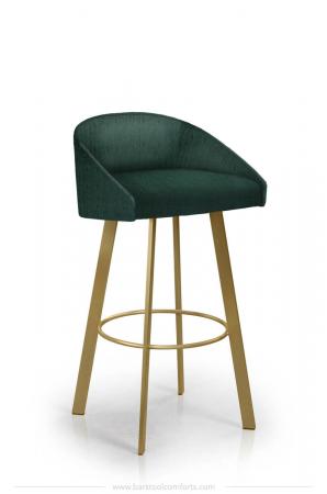 Buy Trica's Liv Swivel Bar Stool with Low Back - Free shipping!
