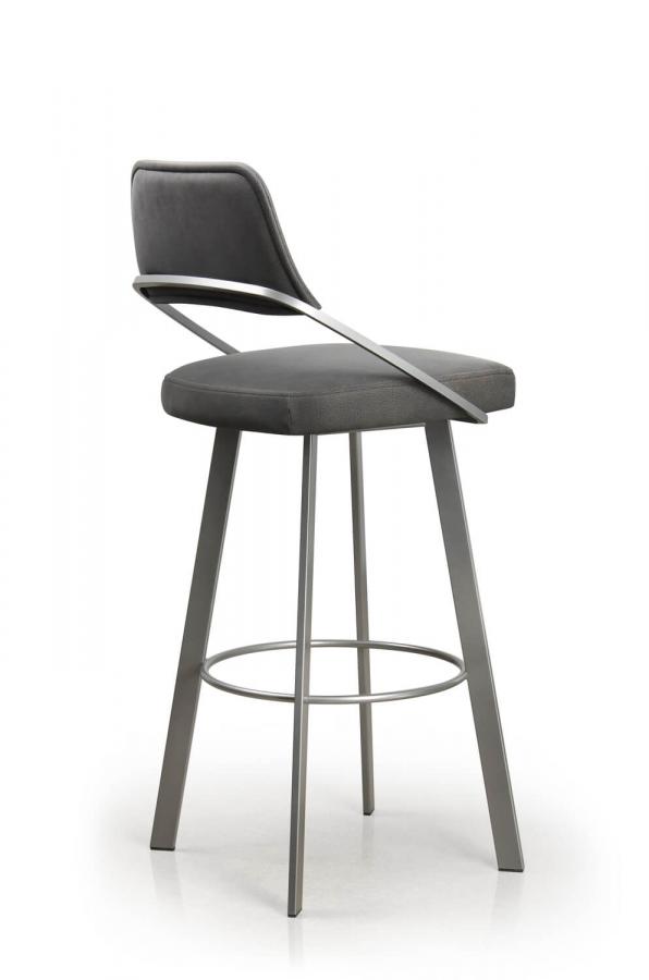 Buy Trica's Wish Modern Swivel Bar Stool with Back • Free Shipping!