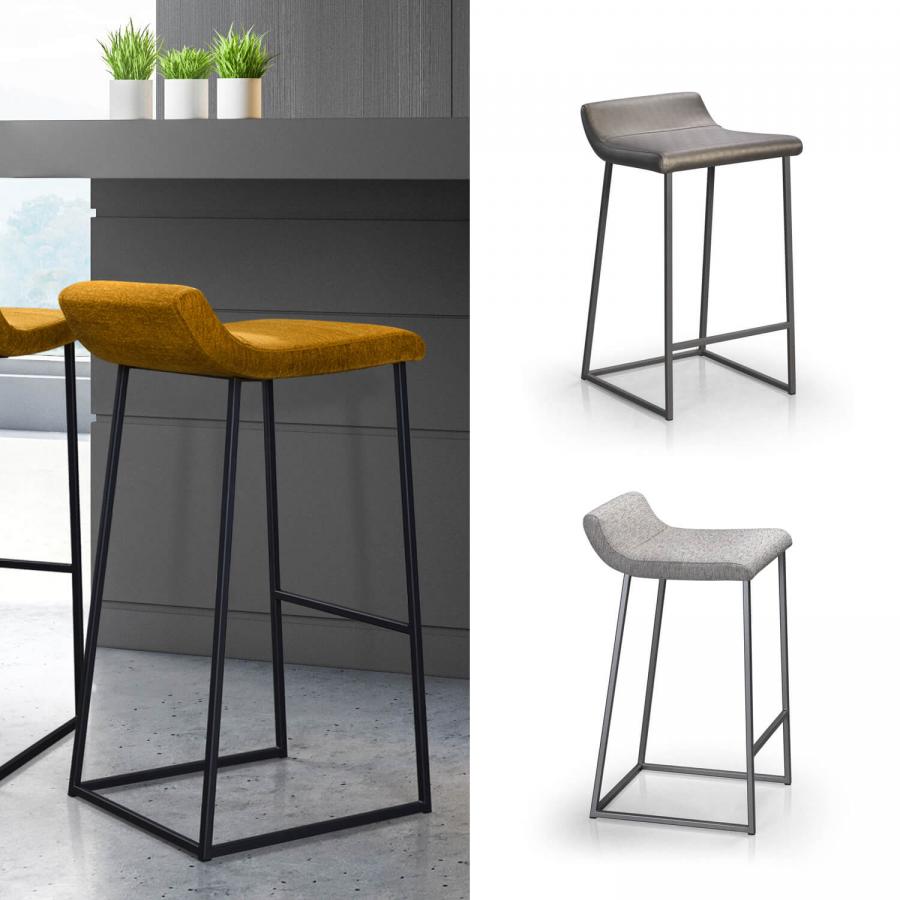 Buy Trica's Zoey Modern Bohemian Chic Bar Stool with Low Back