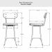 Amisco's Bean Counter Height Dimensions