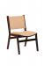 Darafeev's Spencer Armless Wood Stacking Chair with Back