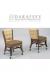 Darafeev's 960 Armless Traditional Dining Chair with Wheels, Nailhead Trim, and Button Tufting