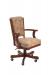 Darafeev's 960 High Back Game Chair with Arms and Wood Frame with Casters