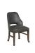 Fairfield's Darien Dining Chair with Leather and Casters