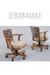 Darafeev's 610 Luxury Wood Dining Chairs with Wheels and Arms
