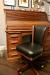 Darafeev's 615 Oak Swivel Adjustable Office Chair in Black