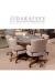 Darafeev's Mod Adjustable Upholstered Swivel Dining Chairs with Wheels