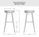 Amisco's Grace Dimensions for Spectator Height