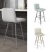 Amisco's Niles Customizable Swivel Bar Stool in a Variety of Colors