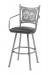 Trica Creation Collection 2 Swivel Stool with Arms and Beer Back