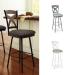 Amisco's Marcus Customizable Swivel Bar Stool in a Variety of Colors