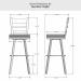 Amisco's Owen Spectator Height Dimensions