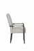 Fairfield's Thompson Wood Upholstered Dining Chair with Padded Arms - Side View
