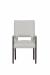Fairfield's Thompson Wood Upholstered Dining Chair with Padded Arms - Front View