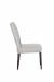 Fairfield's Thompson Upholstered Side Chair with Wood Frame - Side View