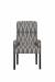 Fairfield's Watermill Upholstered Arm Chair with Tall Back and Wooden Frame - Front View