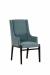 Fairfield's Briarcroft Arm Chair in Mint Green Fabric and Wood Frame
