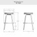 Amisco's Reel Bar Height Dimensions