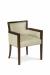 Fairfield's Albany Wood Dining Chair Upholstered with Arms