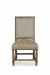 Fairfield's Ramsey Wood Side Chair Upholstered - Front View