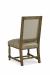 Fairfield's Ramsey Wood Side Chair Upholstered - Back View