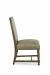Fairfield's Ramsey Wood Side Chair Upholstered - Side View