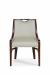 Fairfield's Anthony Wood Upholstered Dining Chair with Partial Arms - Front View