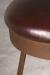 Everton Backless Swivel Stool with Copper Bisque Iron Metal Finish