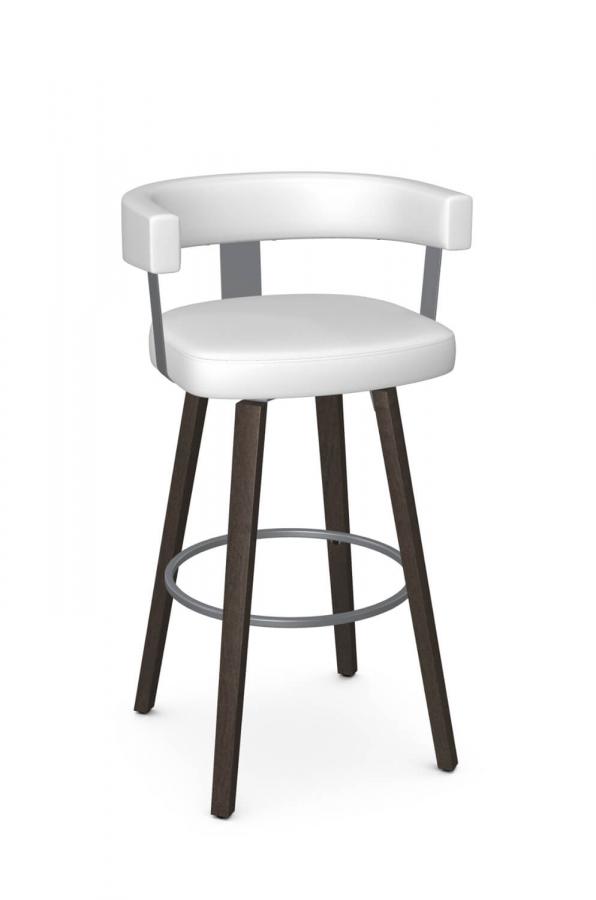 Buy Amisco's Fletcher Urban Wood Swivel Stool • Free shipping!