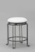 Holly Backless Swivel Counter Stool at 26-inch