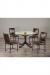 Wesley Allen Houston Casual Dining Chair with Dinette Set