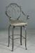 High End Designer Swivel Stool with Arms