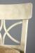 Sausalito Swivel Bar Stool in Rustic Ivory finish and Seat Cushion