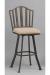 Springdale Swivel Bar Stool in 30-Inch with Old Copper Iron Metal Finish