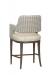 Fairfield's Josie Transitional Wood Bar Stool with Arms - Back View
