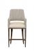 Fairfield's Josie Transitional Wood Bar Stool with Arms - Front View