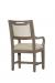 Fairfield's Reece Classic Dining Chair with Seat Back Cushion and Arms - Back View