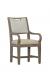 Fairfield's Reece Classic Dining Chair with Seat Back Cushion and Arms
