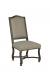 Fairfield's Leon Traditional Wood Dining Chair with Nailhead Trim