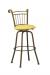 Mission Style Swivel Metal Bar/Counter Stool by Lisa Furniture