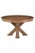 Darafeev's Duke Modern Wood Round Convertible Dining Table