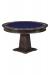 Darafeev's Dynasty Transitional Wood 2-in-1 Poker Table in Purple Felt