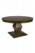 Darafeev's Euclid Modern Brown Dining Table with Round Top