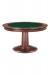 Darafeev's Liberty Wood Poker Table with Bottle Green Felt